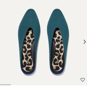 Rothy's The Almond Demi in Emerald NEW with box